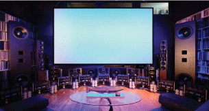 Home theater service.